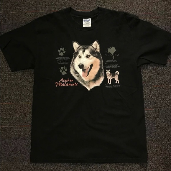 malamute t shirt